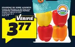 IGA ASSORTED GREENHOUSE PEPPERS offer