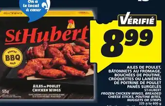 IGA ST-HUBERT FROZEN CHICKEN WINGS offer