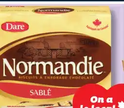 IGA DARE NORMANDIE COOKIES offer