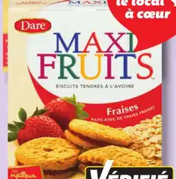 IGA DARE MAXI-FRUITS COOKIES offer