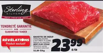 IGA BEEF FLAP STEAK offer