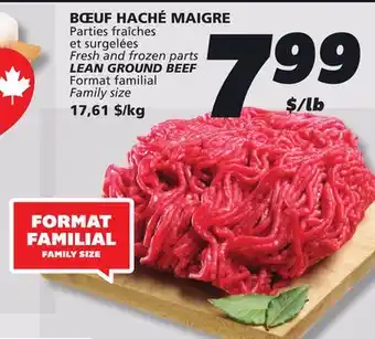 IGA LEAN GROUND BEEF offer