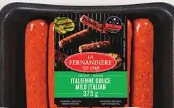 IGA LA FERNANDIÈRE FRESH SAUSAGES offer