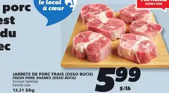 IGA FRESH PORK SHANKS (OSSO BUCO) offer