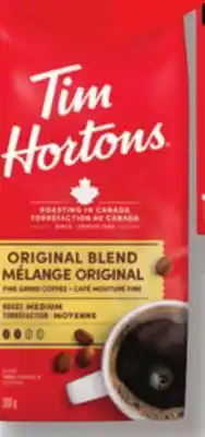 IGA TIM HORTONS COFFEE offer