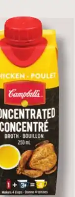 IGA CAMPBELL'S Concentré BROTH offer