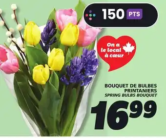 IGA SPRING BULBS BOUQUET offer