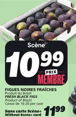 IGA FRESH BLACK FIGS offer