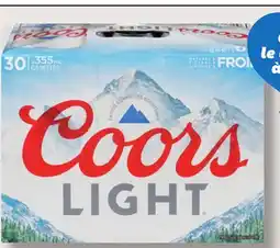 IGA COORS LIGHT BEER offer