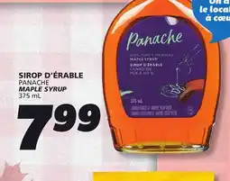 IGA PANACHE MAPLE SYRUP offer