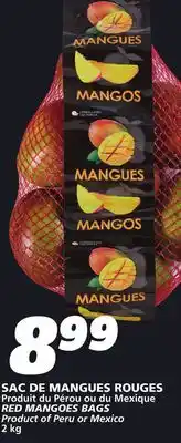 IGA RED MANGOES BAGS offer