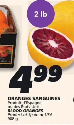 IGA BLOOD ORANGES offer