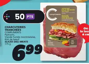 IGA COMPLIMENTS Pastrami SLICED DELI MEATS offer