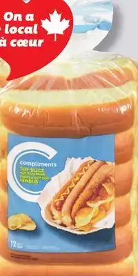 IGA COMPLIMENTS HOT DOG BUNS offer