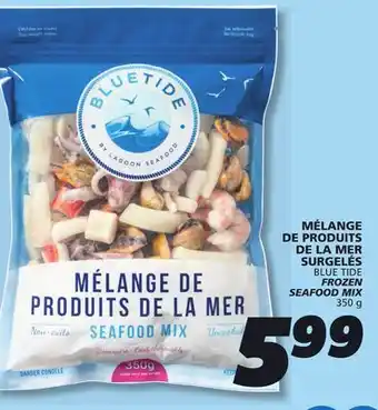 IGA BLUE TIDE FROZEN SEAFOOD MIX offer