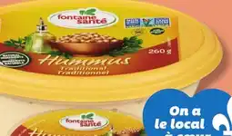 IGA FONTAINE SANTÉ HUMMUS offer