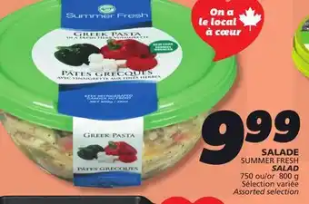 IGA SUMMER FRESH SALAD offer