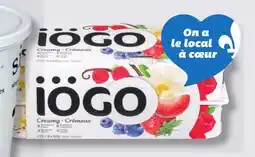 IGA IÖGO YOGURT offer