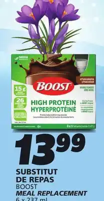 IGA BOOST MEAL REPLACEMENT offer