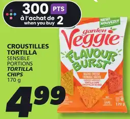 IGA SENSIBLE PORTIONS TORTILLA CHIPS offer