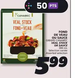 IGA GIBIERS CANABEC VEAL STOCK offer