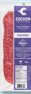 IGA C'COCHON SLICED SALAMI offer