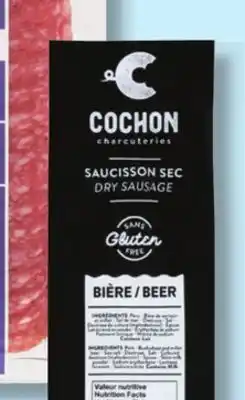 IGA C'COCHON DRY SAUSAGE offer