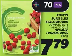 IGA COMPLIMENTS ORGANIC FROZEN FRUITS offer