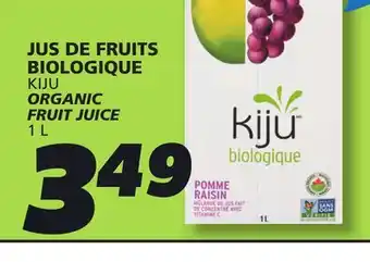 IGA KIJU ORGANIC FRUIT JUICE offer