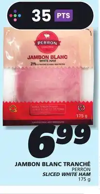 IGA PERRON SLICED WHITE HAM offer