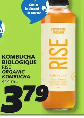 IGA RISE ORGANIC KOMBUCHA offer