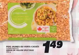 IGA COMPLIMENTS GREEN OR YELLOW SPLIT PEAS offer