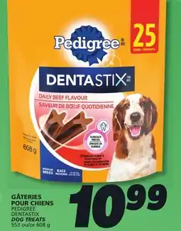 IGA PEDIGREE DENTASTIX DOG TREATS offer