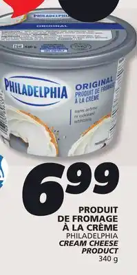 IGA PHILADELPHIA CREAM CHEESE PRODUCT offer