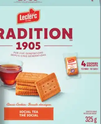 IGA LECLERC TRADITION COOKIES offer