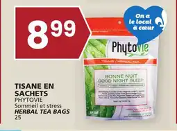 IGA PHYTOVIE HERBAL TEA BAGS offer