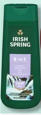 IGA IRISH SPRING BODY WASH offer