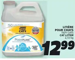 IGA TIDY CATS CAT LITTER offer