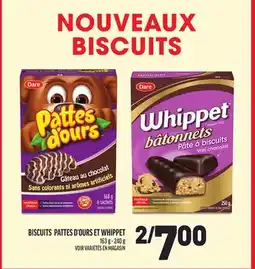 Metro BISCUITS PATTES D'OURS ET WHIPPET offer