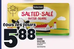 Metro BEURRE SELECTION | SELECTION BUTTER offer