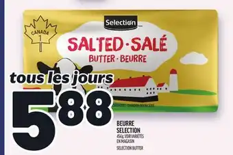 Metro BEURRE SELECTION | SELECTION BUTTER offer