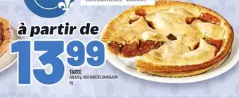 Metro TARTE | PIE offer