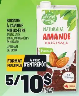 Metro BOISSON À L'AVOINE MIEUX-ÊTRE | LIFE SMART OAT DRINK offer