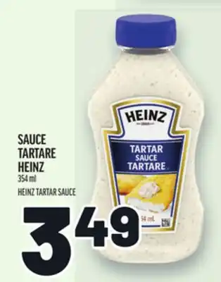 Metro SAUCE TARTARE HEINZ | HEINZ TARTAR SAUCE offer