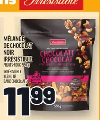 Metro MÉLANGE DE CHOCOLAT NOIR IRRÉSISTIBLE | IRRÉSISTIBLE BLEND OF DARK CHOCOLATE offer