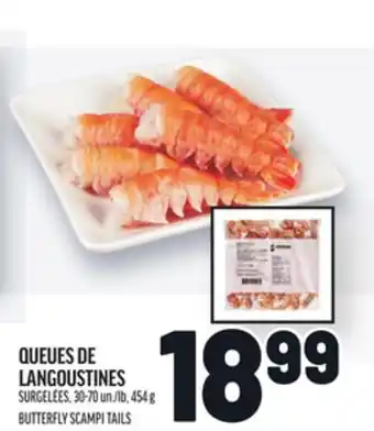 Metro QUEUES DE LANGOUSTINES | BUTTERFLY SCAMPI TAILS offer