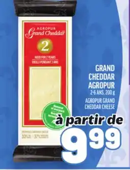 Metro GRAND CHEDDAR AGROPUR | AGROPUR GRAND CHEDDAR CHEESE offer