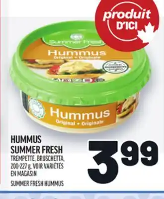 Metro HUMMUS SUMMER FRESH | SUMMER FRESH HUMMUS offer