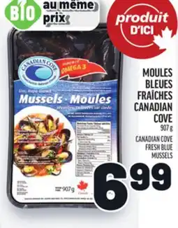 Metro MOULES BLEUES FRAÎCHES CANADIAN COVE | CANADIAN COVE FRESH BLUE MUSSELS offer