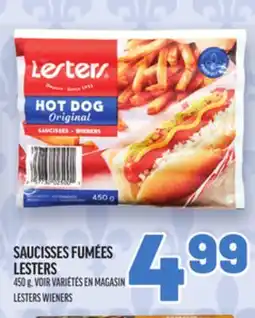 Metro SAUCISSES FUMÉES LESTERS | LESTERS WIENERS offer